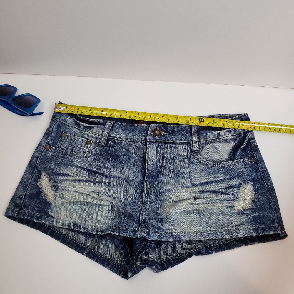 Blue spice short skorts
